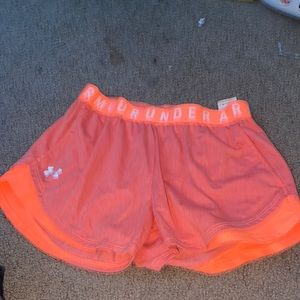 pinkish/peach athletic shorts